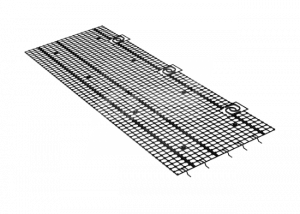 Grid for gutter protection Gutter protect, 175x600 mm