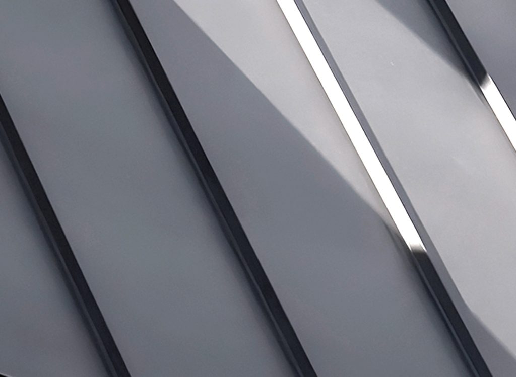 The standing seam profile