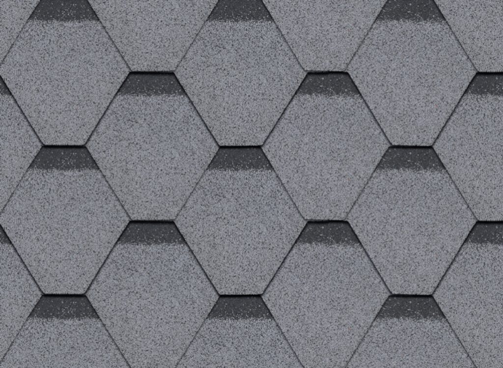 Bitumena šindeļi MIDA HEXAGONAL