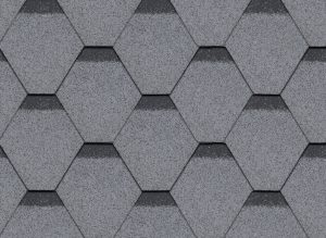 Bitumena šindeļi MIDA HEXAGONAL