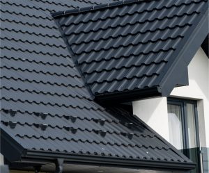 Metal roofing bilde