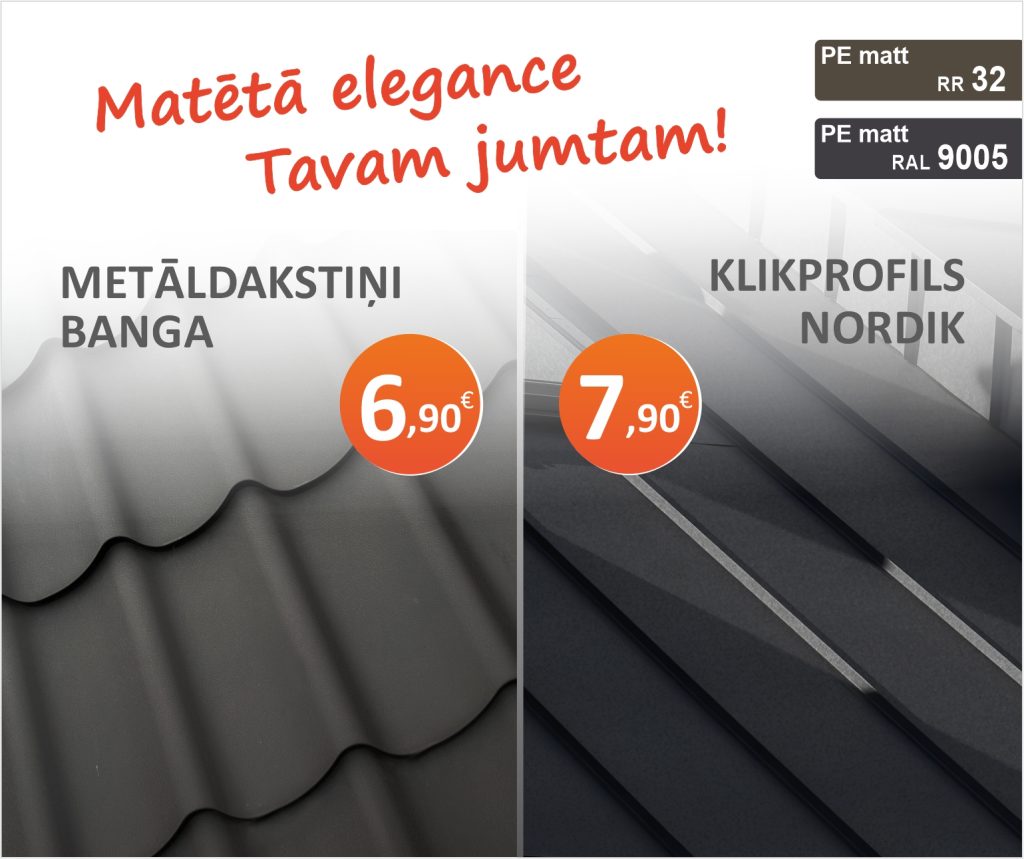 METĀLDAKSTIŅUS BANGA un KLIKPROFILS NORDIK Флсшоф