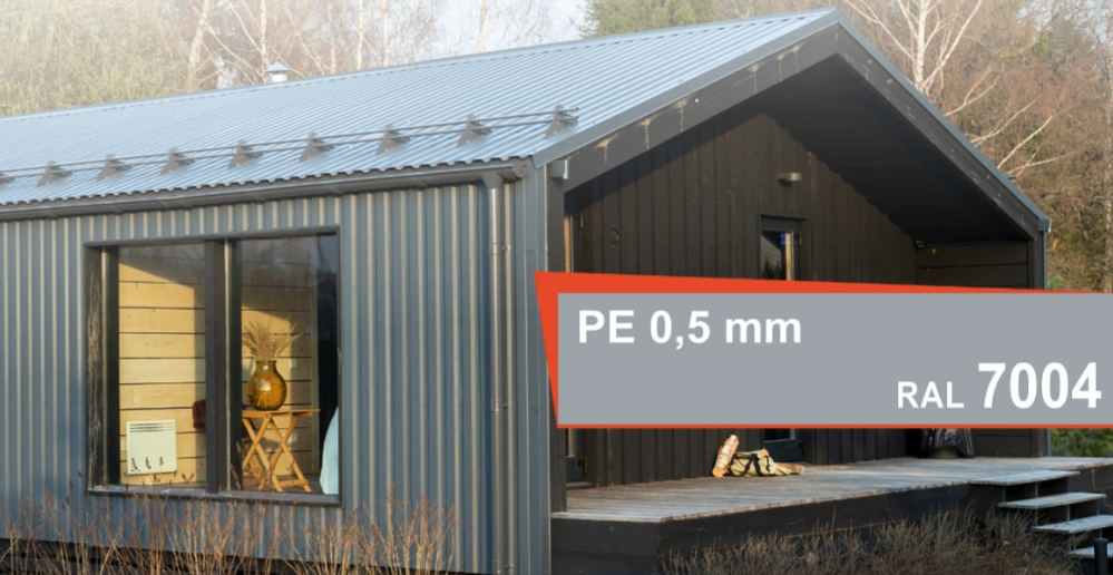 Trapecveida profila PP-20 un PP-45 montāža